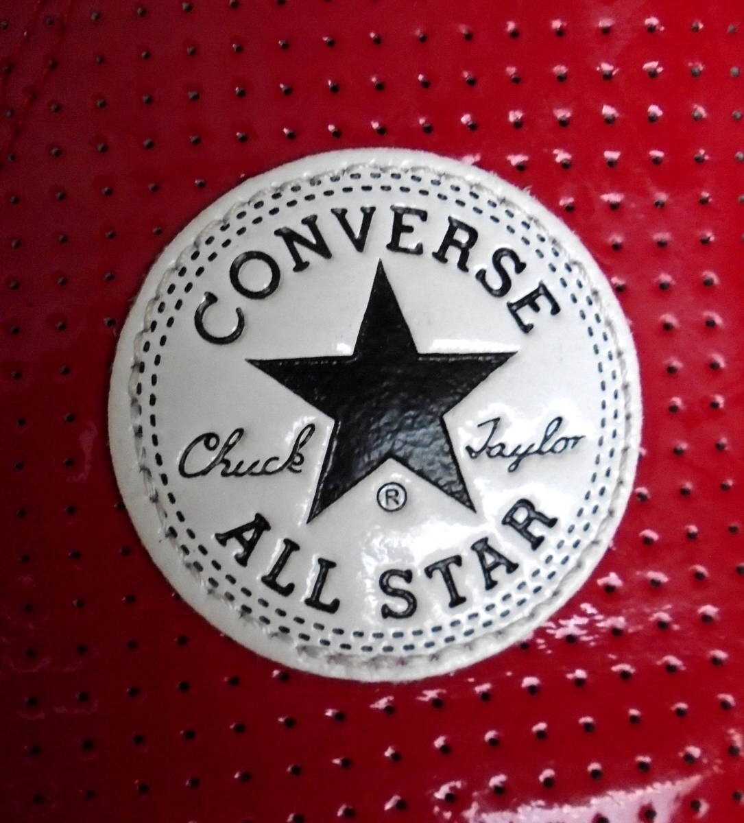 コンチョ　リアル　ＵＳＡ NEW Vintage Converse Chuck Taylor All Star Hi Red Leather - 107838