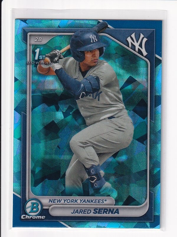 2024 Bowman Sapphire Jared Serna 1st Prospect New York Yankees #BCP-68 (AL)