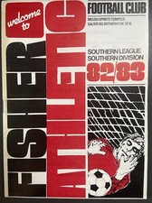Fisher Athletic v Andover(Southern League 82/3) 19/2/83