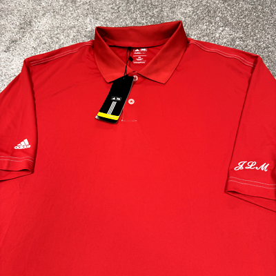 gym red polo shirt