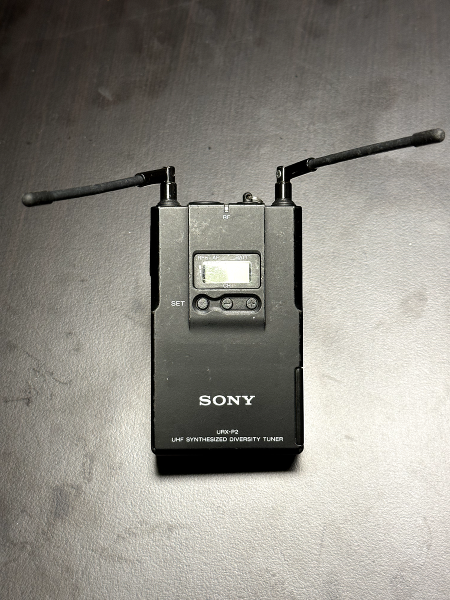 Sony UTX-B2 UHF Synthesized Transmitter URX-P2 UHF Sony UTX-B2 UHF Synthesized Transmitter URX-P2 UHF