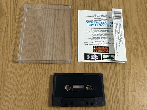 Martech Tarzan Commodore 64 Cassette - Rare & Working -👽👾Retro Gift Idea👾👽 - Afbeelding 8 van 24