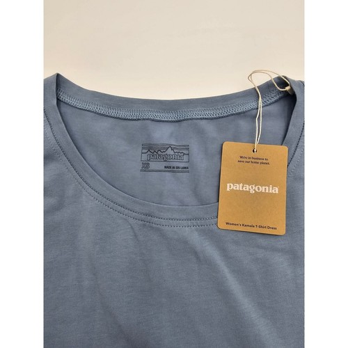 Patagonia Women's XS Light Plume Grey Kamla T-Shirt Dress - Picture 3 of 9