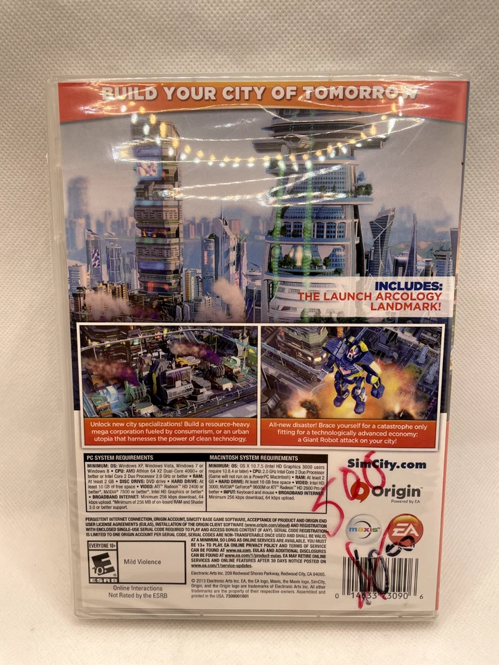 SimCity: Cities of Tomorrow for PC  (Download Only) - SEALED - Image 4 of 4