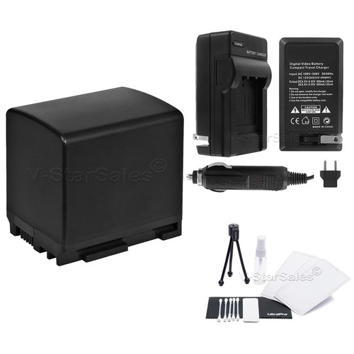 BP819 Battery + Charger + BONUS for Canon Vixia HF200 HG20 HG21 HG30