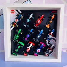 Cornice Vetrina Display Case adatta per Lego Monoposto F1 da Collezione 71049