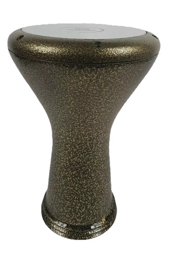 Sombaty Doumbek, Professional Aluminum Cast, Bavly Music Brand, Olive, 19.6". - Picture 4 of 9