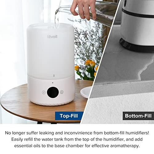 LEVOIT Humidifiers for Bedroom 3L, Top-Fill Cool Humidifier for Baby Room & - Picture 5 of 5