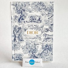 Christian Dior Notebook White Novelty Journal 18x13cm animal Toile de Jouy NEW