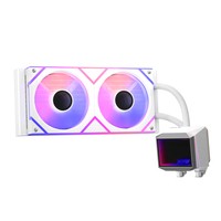 75261660 XPG WAK Levante II 240 2*120mm ARGB Fan weiß retail AMD Sockel AM4 ~D~
