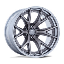 20x10 Fuel Fc402 Catalyst Platinum Chrome Forged Wheels 6x5.5 -18mm Set Of 4 20x10 Fuel Fc402 Catalyst Platinum Chrome Forged Wheels 6x5.5 -18mm Set Of 4