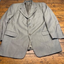 Valentino Uomo Mens Pure Virgin Wool Blazer Jacket Made in Italy Saks Fifth