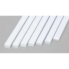 Evergreen Scale Models Strip .100 x .156 7 EVG177 Plastic Building Supplies