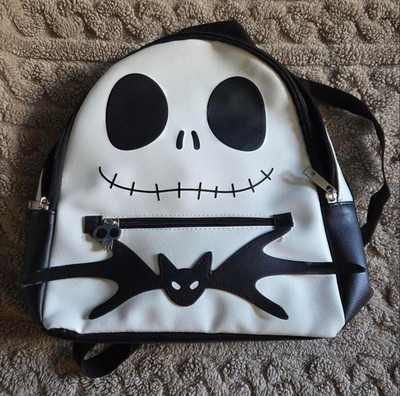 Disney The Nightmare Before Christmas Jack Skellington Black White Backpack Wondapop Disney Nightmare Before Christmas Jack Skellington  main image 4