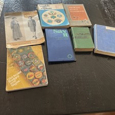 Vintage Girl Scout Book Lot (7)