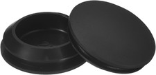 8Pcs Silicone Plugs, Rubber Round Snap in Locking Hole Plugs for 25-27mm Hole, H