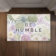 Begin Home Decor CODM2134IJYDCQ 21 x 34 in. Be Humble Pink Quotes Motivationa...