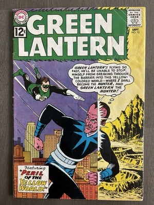 Green Lantern #15 (DC Comics September 1962) VG