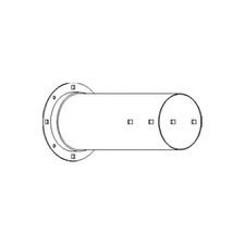 Used Auger Tube - Grain Bin Loading fits John Deere 9600 9610 TLJD96002 AH135563