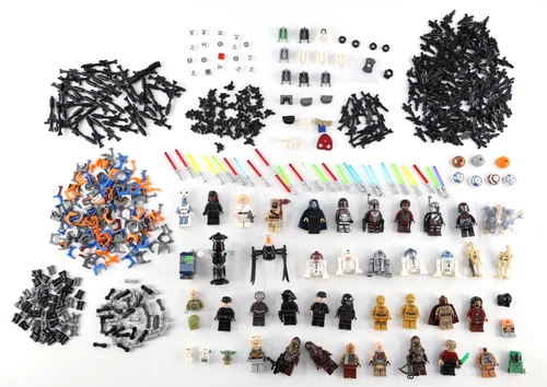Lego Star Wars Minifigures & Accessories HUGE Bulk Lot Weapons Blasters More