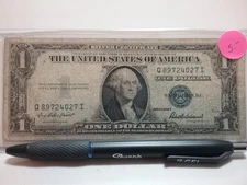 1935 f silver certificate dollar serial-Q89724027I