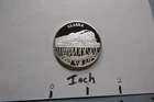 ALASKA MINT RAILROAD 1976-2006 LOCOMOTIVE TRAIN 999 SILVER COIN SHARP 5AAO