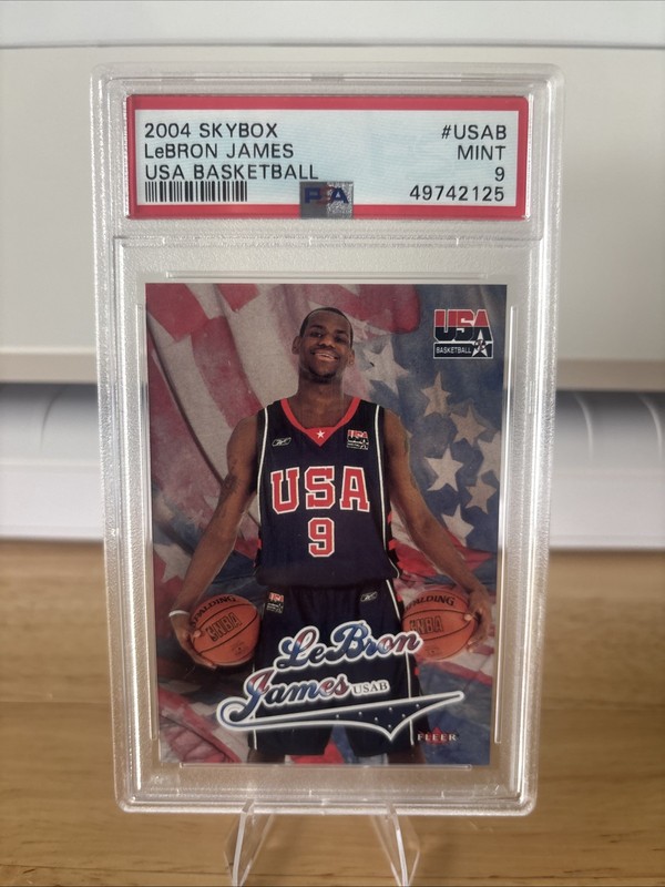 2004 Skybox LeBron James USA Basketball