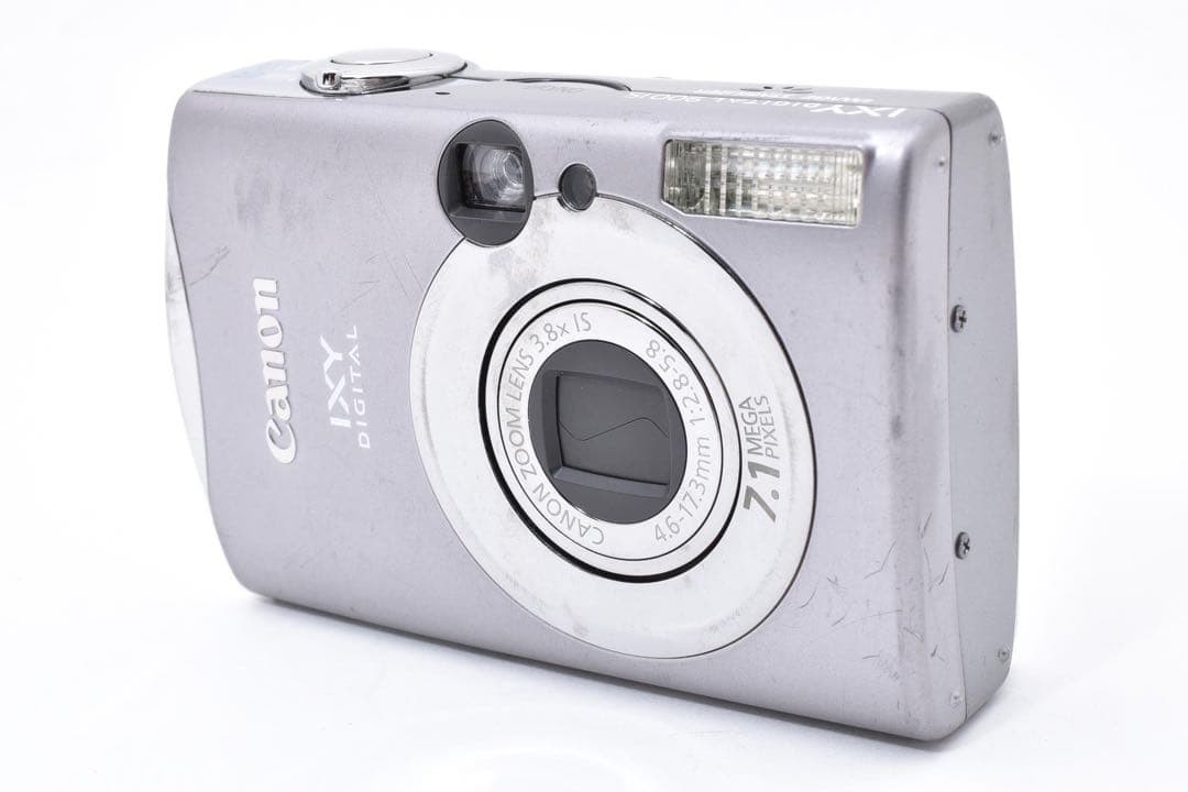 Canon IXY Digital 900 IS Compact Camera 7.1MP Silver Optical Zoom
