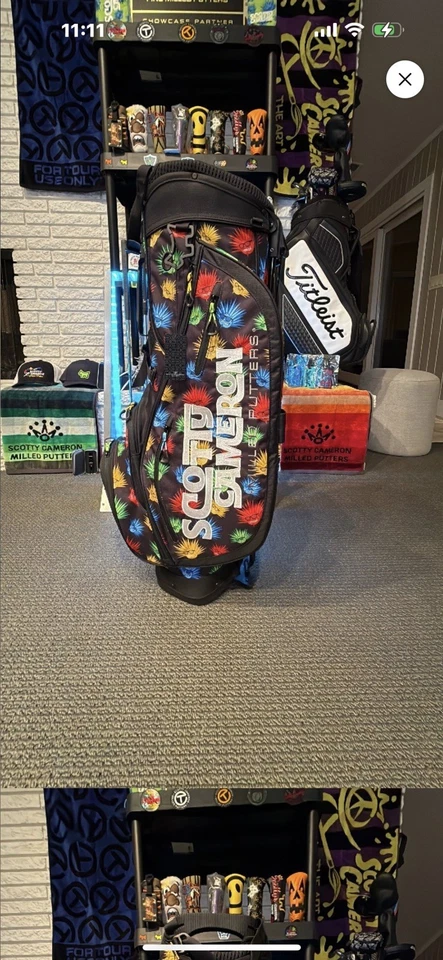 Новая мужская сумка-стойка 2025 Scotty Cameron Pathfinder Agave ограниченный выпуск - Изображение 2 из 3