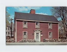 Postcard Birthplace of John Quincy Adams Quincy Massachusetts USA