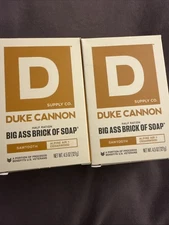 Duke Cannon Sawtooth Brick Soap Half Ration Lot of 2 4.5oz