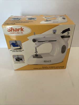 #ad Shark Euro Pro x Portable Sewing Machine Model 998A Basic Works $16.65