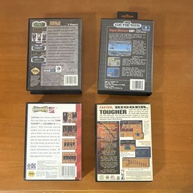 SEGA Genesis Game Lot w/ Manuals - Sonic, Aladdin, Mortal Kombat, Madden