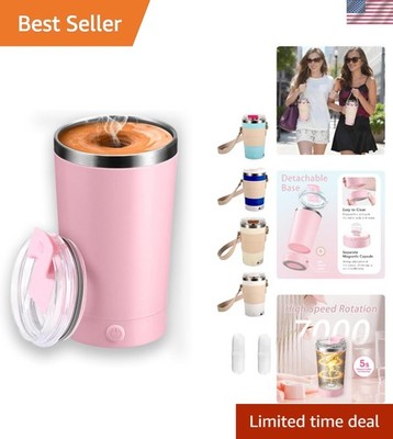 Automatic Magnetic Electric Self Stirring Mug Mixing Coffee Milk Tea Protein ...