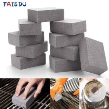 FAIS DU BBQ Grill Cleaning Brick Block Grill Stone Racks Stains Grease Cleaner B