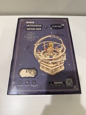 ROKR Mechanical Music Box "Starry Night" AMK51 model is a 3D wooden puzzle kit