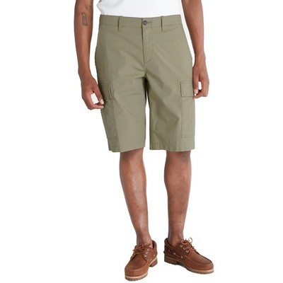 Timberland Herren Bermuda Outdoor Popeline Cargo Grün Größe 38 Cod TB0A25DS590