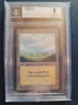 Plains V2 Magic The Gathering MTG Alpha BGS Beckett graded 8 NM-MINT
