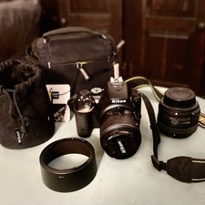 Nikon D5500 DSLR Kamera+ 2 Objektive  sehr gu...
