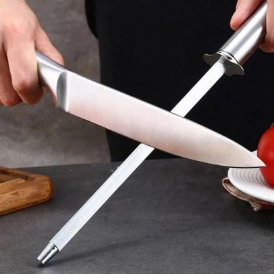 Sharpening Rod Kitchen Steel Carbon Steel Durable Stainless Steel Sharpe-H1