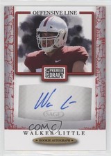 2021 Sage Premier Draft Auto Red Walker Little #A88 Auto