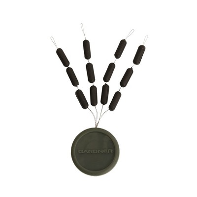 Gardner Covert Tungsten Link-Sinkers High Bore - Silt