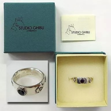 Sophie Hutmacher blau Ring Howl's Moving Castle Sammlerstück Schmuck...