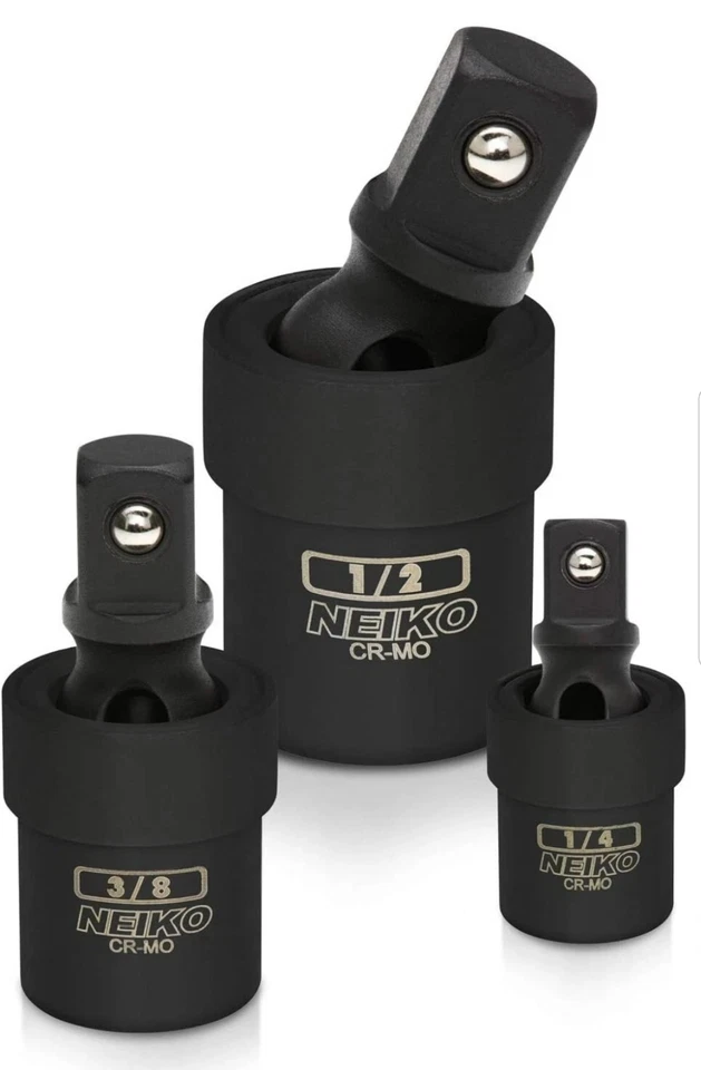 NEIKO 02486A Impact Universal Joint-Socket Swivel Set,Socket Extension Set Cr-Mo - Image 2 of 4