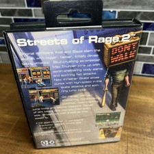 Streets of Rage 2 (Sega Genesis, 1992) CIB Complete Not For Resale