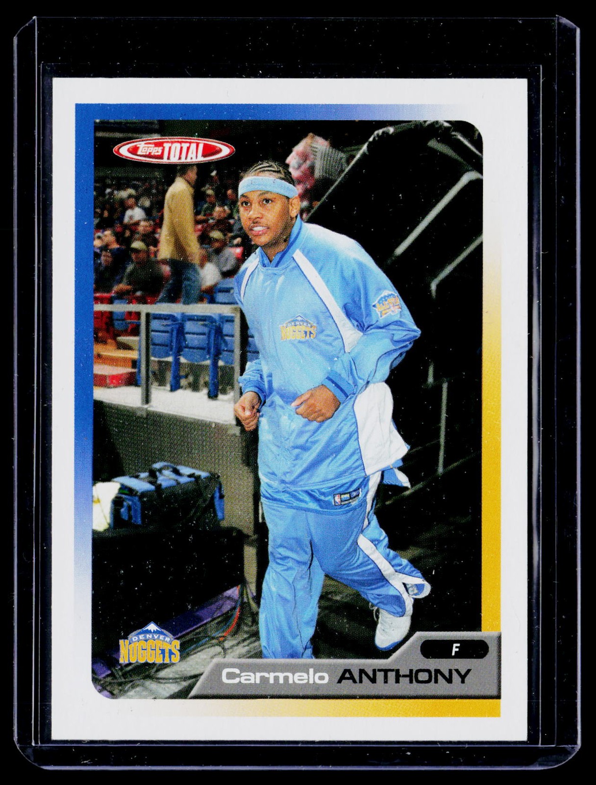 2005-06 Topps Total #7 Carmelo Anthony Team Checklists BK23