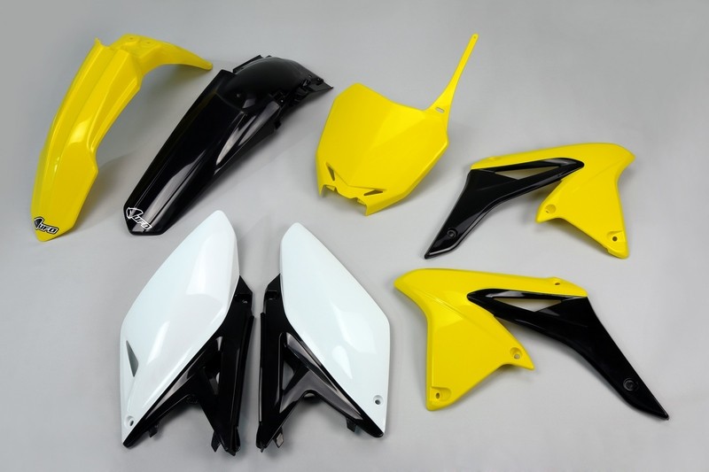 Kit plastique UFO d'origine Suzuki RM-Z250 finition premium