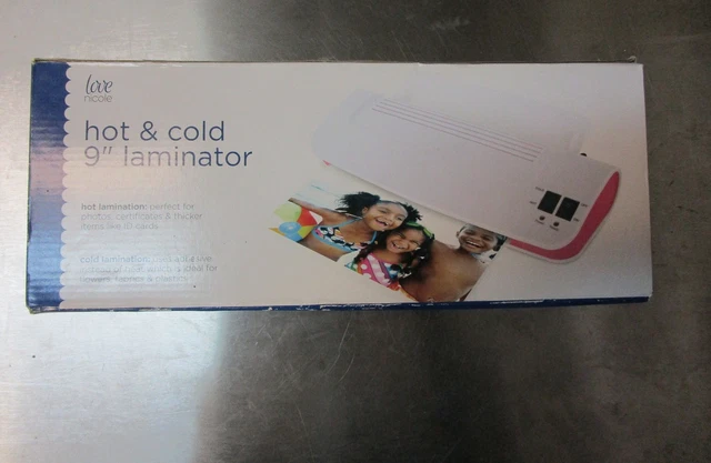 Hot & Cold 9” Laminator Model Nicole Industries
