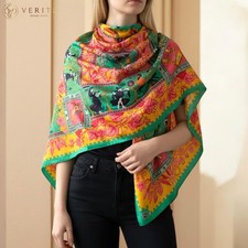 RARE VINTAGE HERMES Silk Scarf "Musique des Dieux" Carre 90