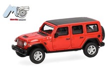 Herpa MicroCity 87MC000011 | Jeep Wrangler (ab 2017) | rot | 1:87
